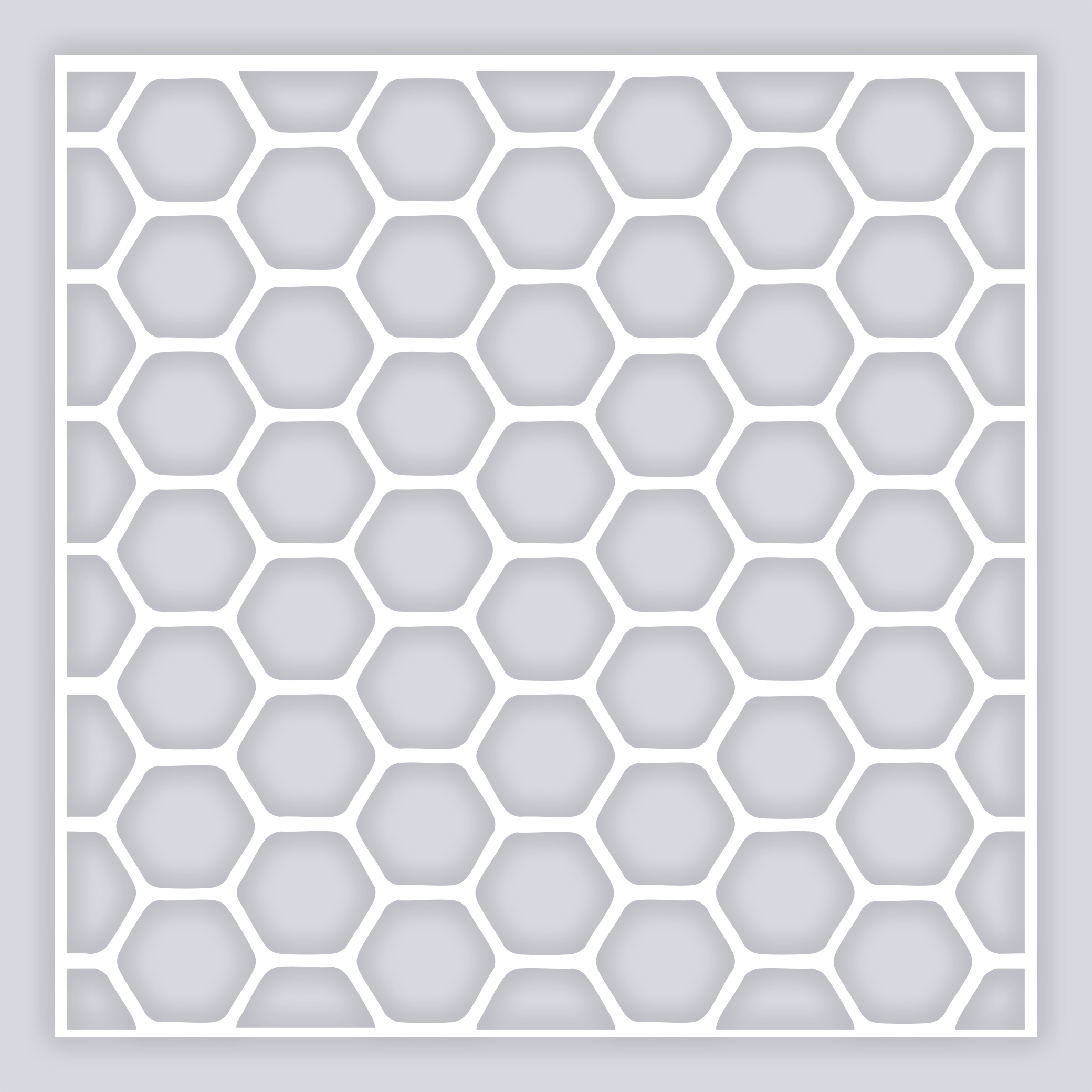 Beehive Full Clay Stencil