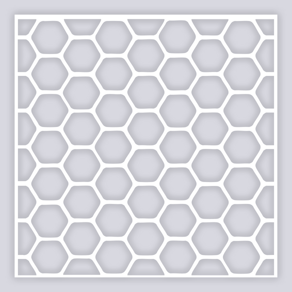 Beehive Full Clay Stencil