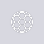 Beehive Circle Clay Stencil