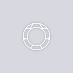 Beehive Circle Rim Clay Stencil