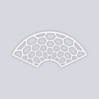 Beehive Cups + Cones Clay Stencil