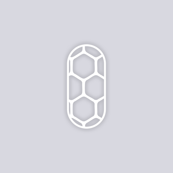 Beehive Rounded Rectangle Clay Stencil
