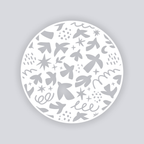 Birds of Matisse Circle Clay Stencil