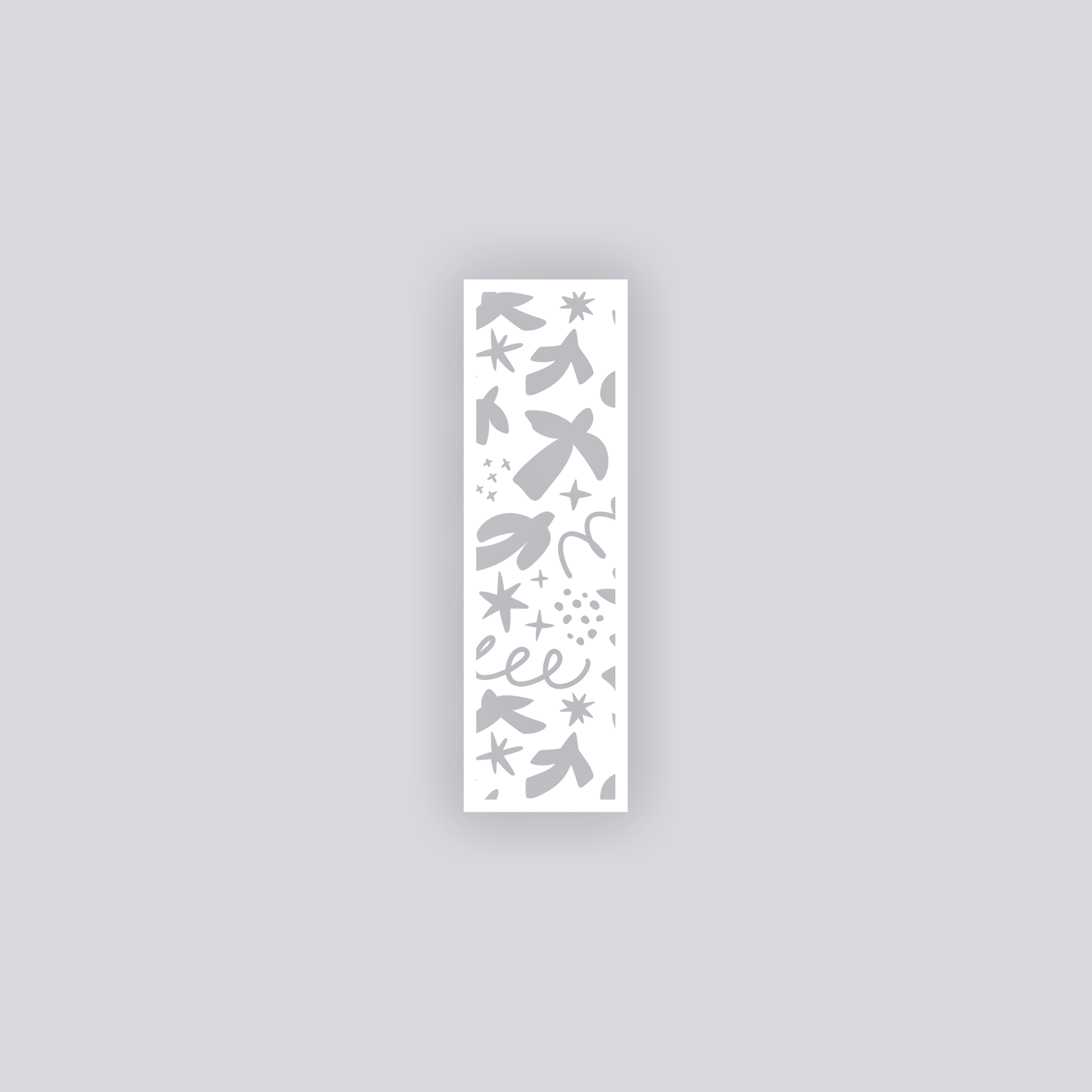 Birds of Matisse Rectangle Face Clay Stencil