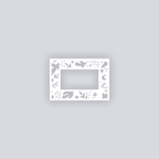 Birds of Matisse Rectangle Rim Clay Stencil