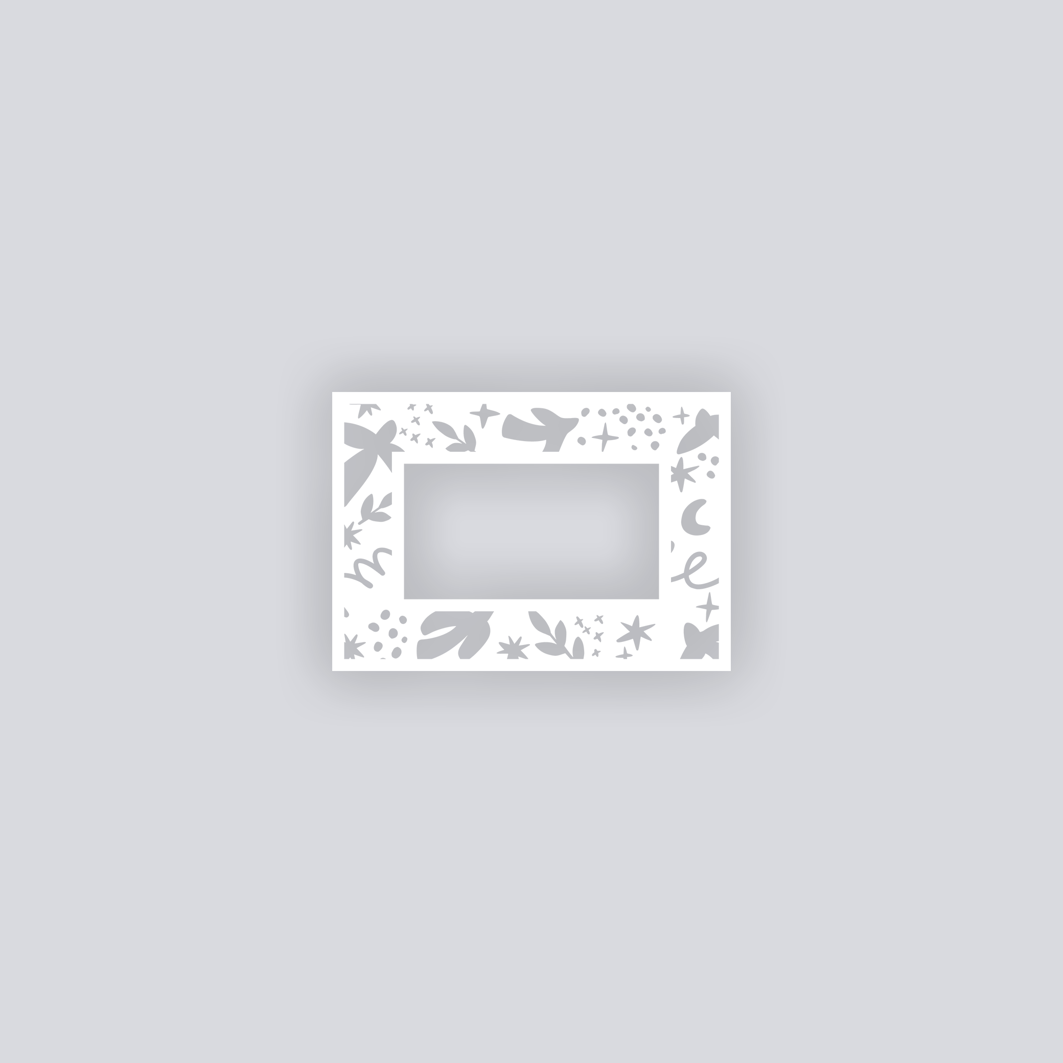 Birds of Matisse Rectangle Rim Clay Stencil