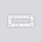 Birds of Matisse Rectangle Rim Clay Stencil