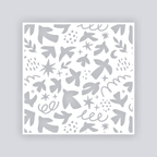 Birds of Matisse Square Clay Stencil