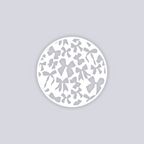 Bows Circle Clay Stencil