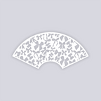 Bows Cups + Cones Clay Stencil