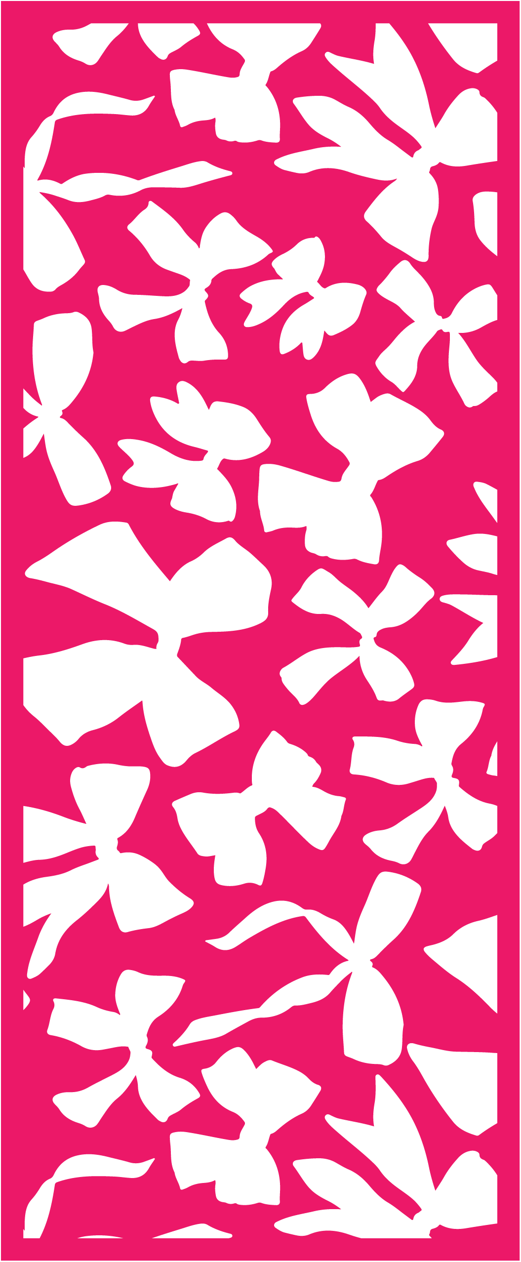 Bows Rectangle Clay Stencil
