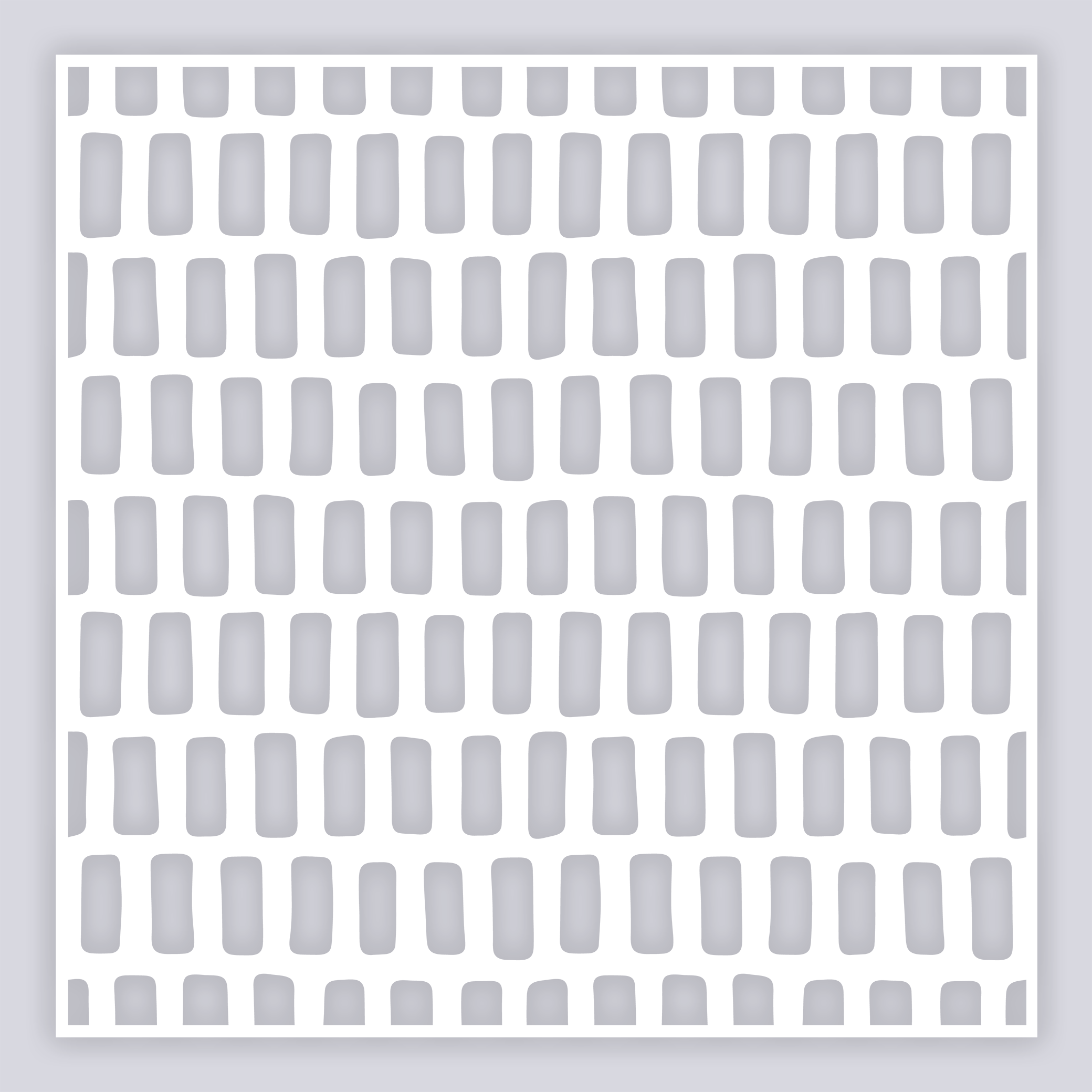Brick Grid Full Clay Stencil