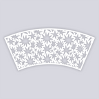 Starburst Lg Cup Clay Stencil