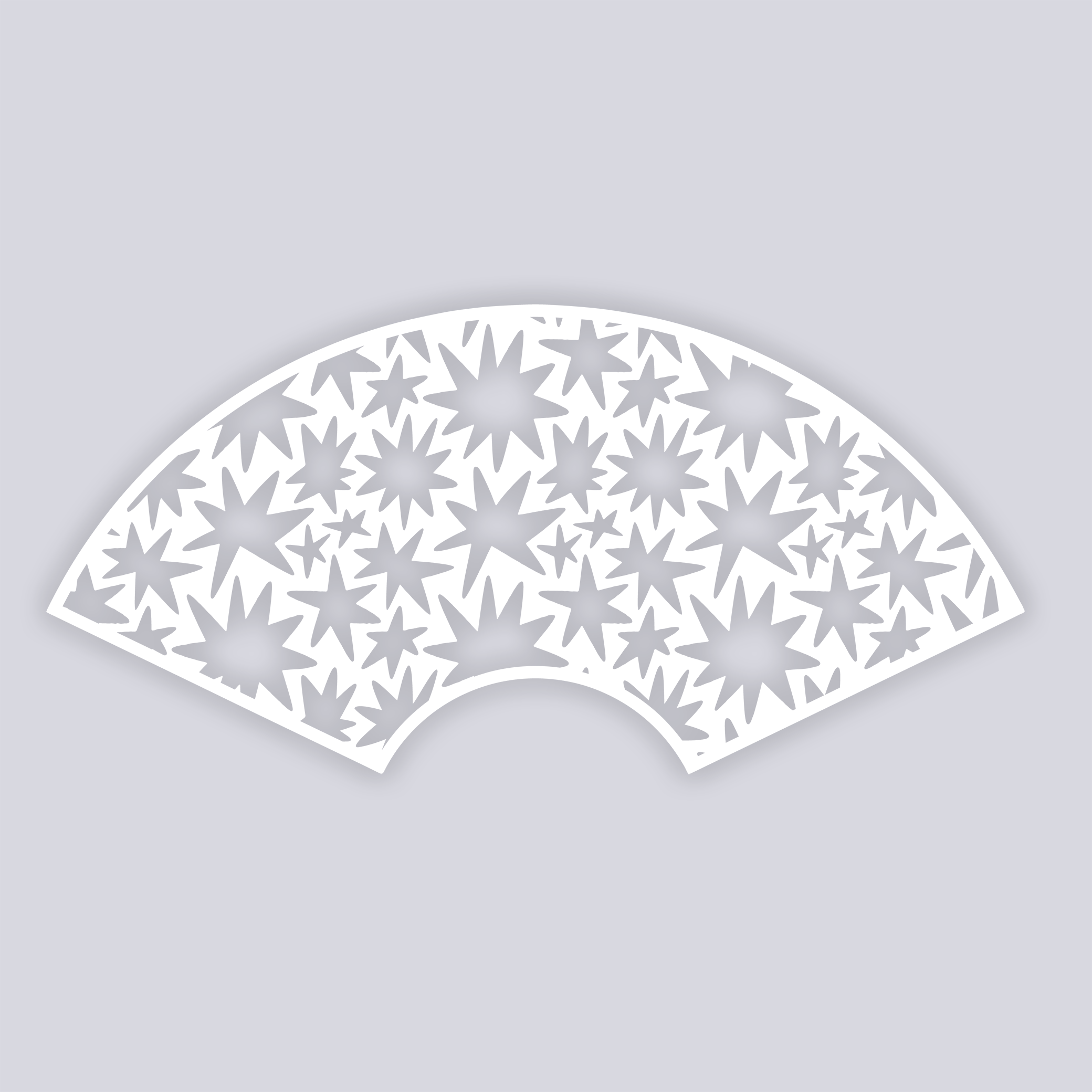 Starburst Lg Cup Clay Stencil