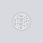 Cobblestone Circle Clay Stencil