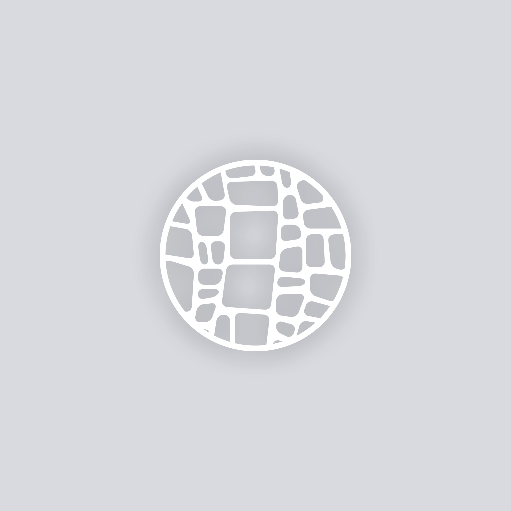 Cobblestone Circle Clay Stencil