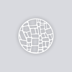 Cobblestone Circle Clay Stencil