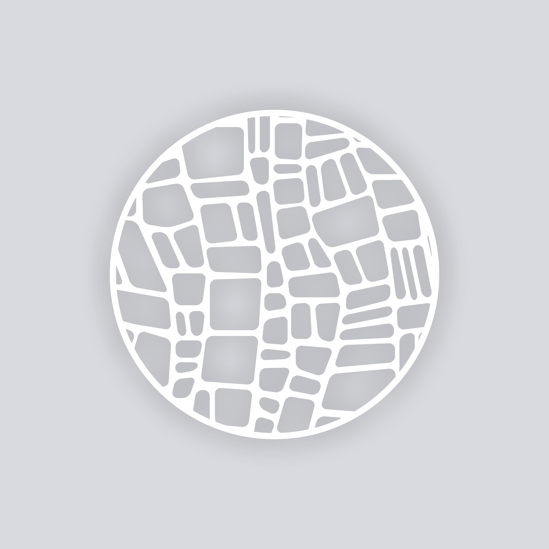 Cobblestone Circle Clay Stencil