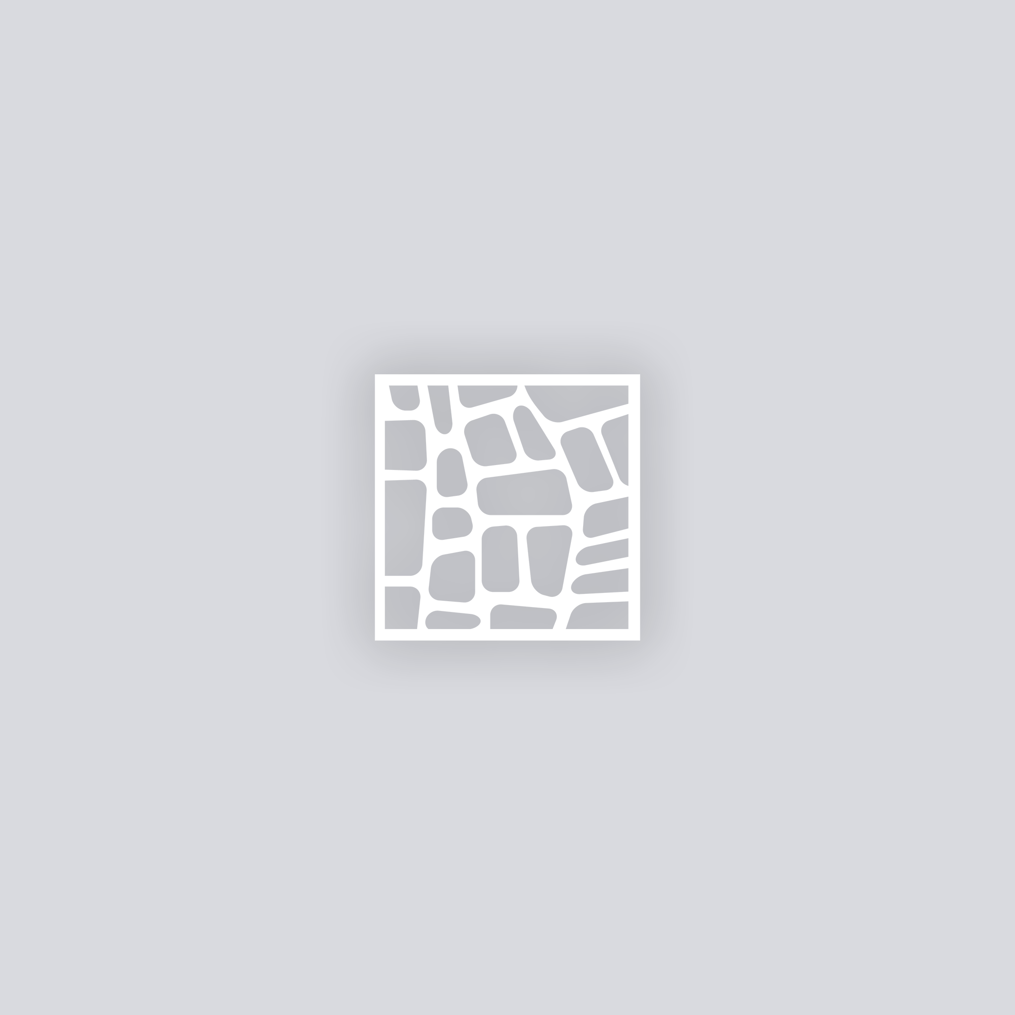 Cobblestone Square Clay Stencil