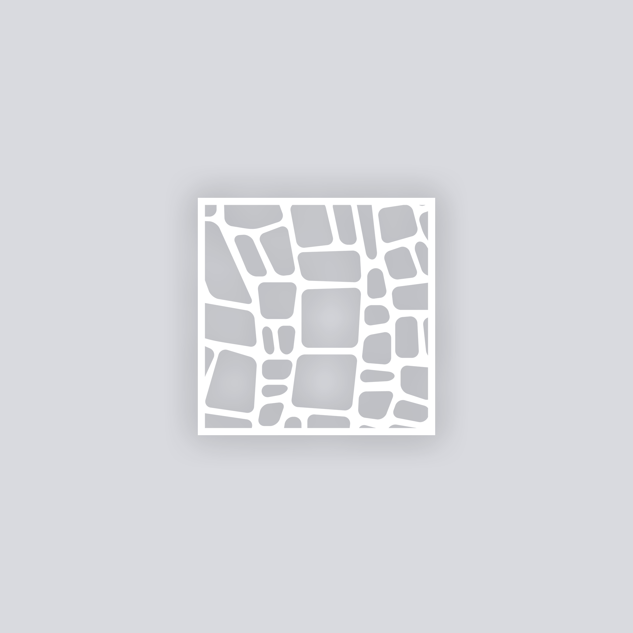 Cobblestone Square Clay Stencil