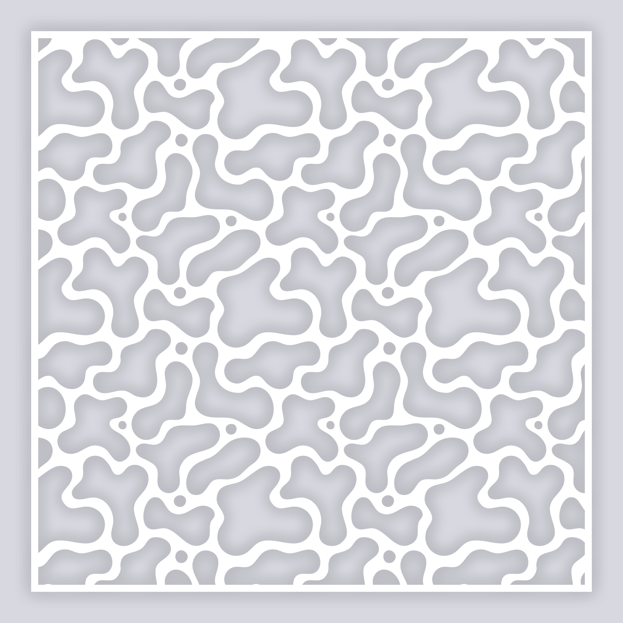 Coral Reef Full Clay Stencil – Smashed Clay + Studios