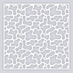 Coral Reef Full Clay Stencil