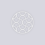 Crescent Moons Circle Clay Stencil