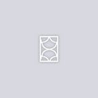 Crescent Moons Rectangle Face Clay Stencil