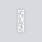 Dancing Leaves Rectangle Clay Face Stencil
