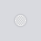 Dapper Diamonds Circle Clay Stencil