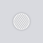 Dapper Diamonds Circle Clay Stencil