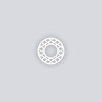 Dapper Diamonds Circle Rim Clay Stencil