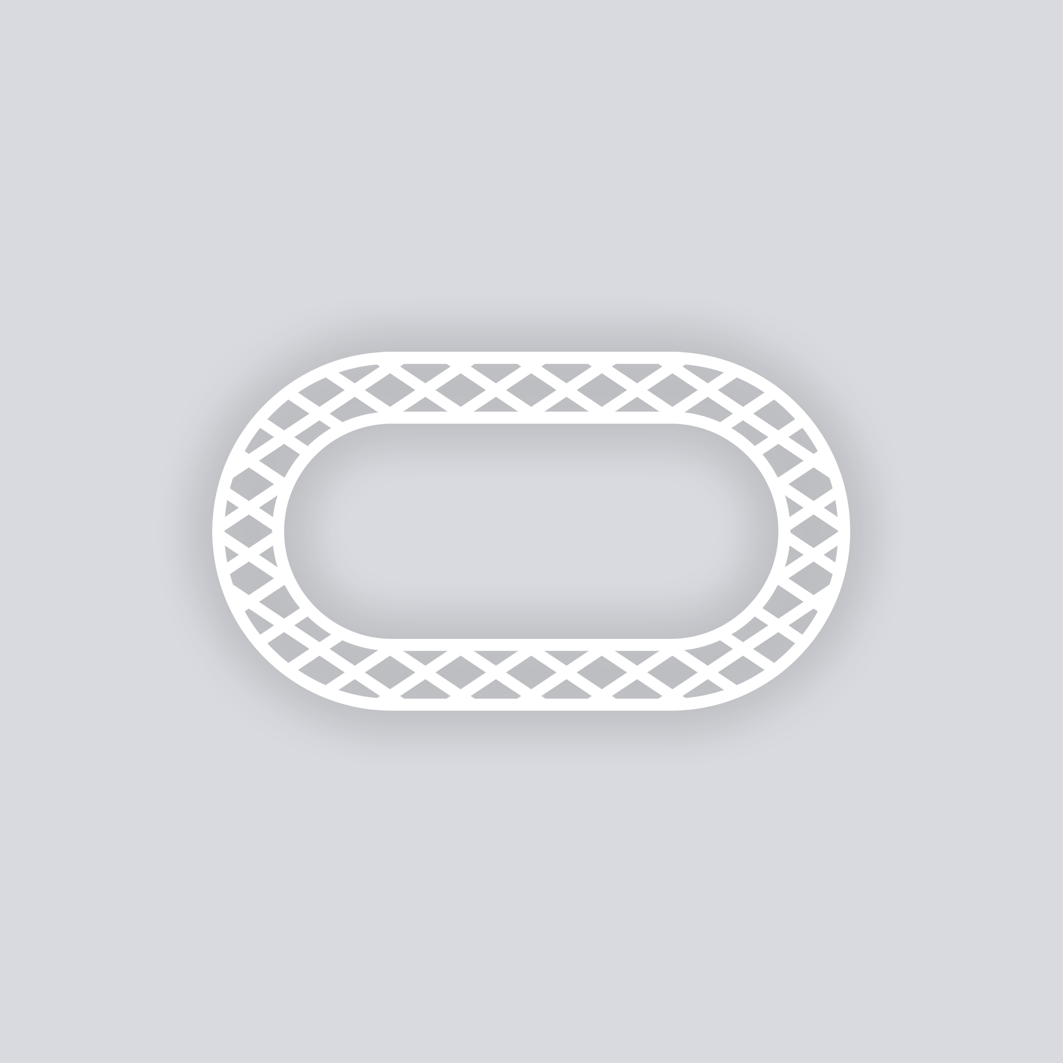 Dapper Diamonds Rounded Rectangle Rim Clay Stencil