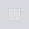 Deco Fans Square Clay Stencil