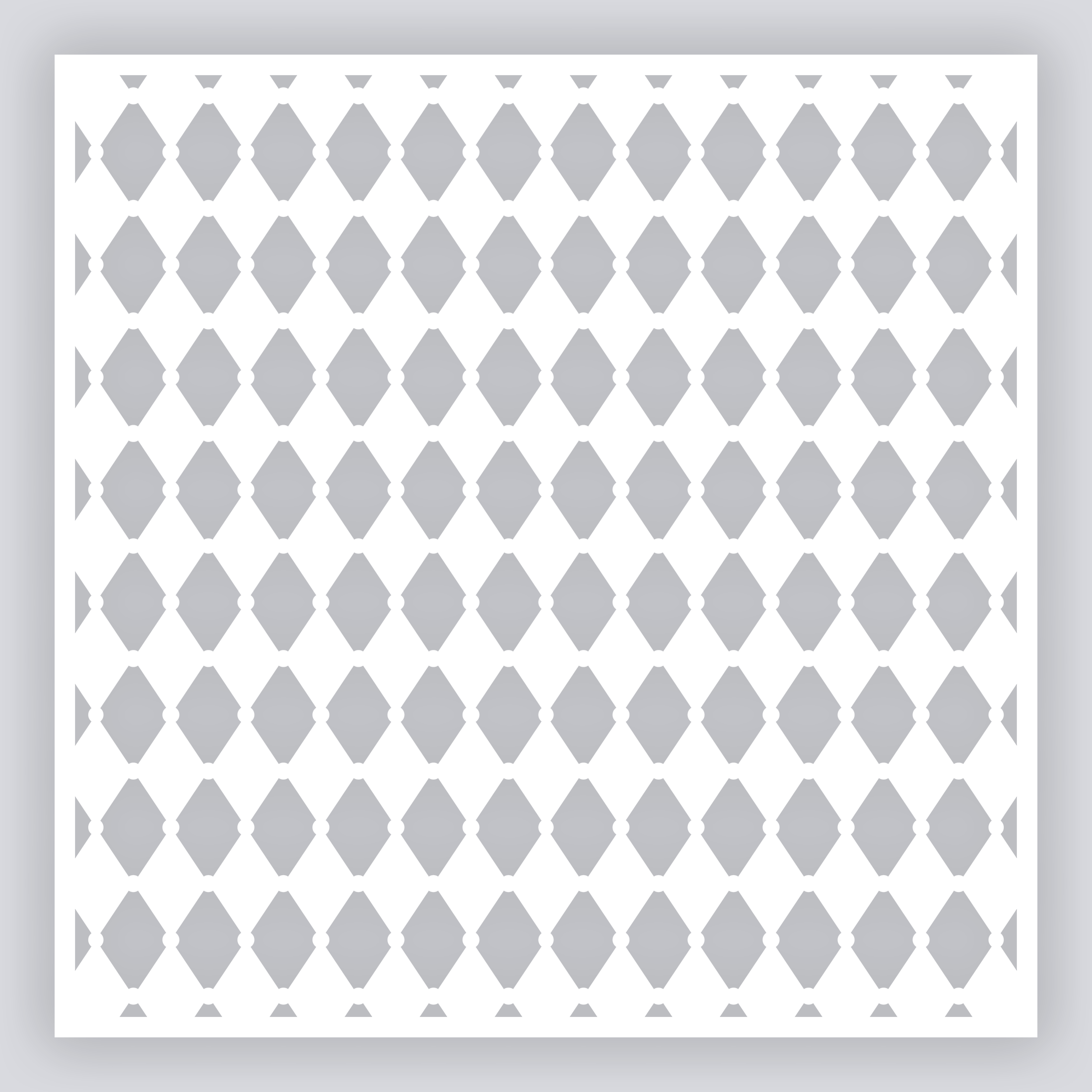 Diamond Chain Full Clay Stencil