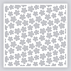Ditsy Flowers Full Clay Stencil