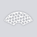 Ditsy Flowers Cups + Cones Clay Stencil