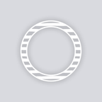 Doodle Stripes Circle Rim Clay Stencil