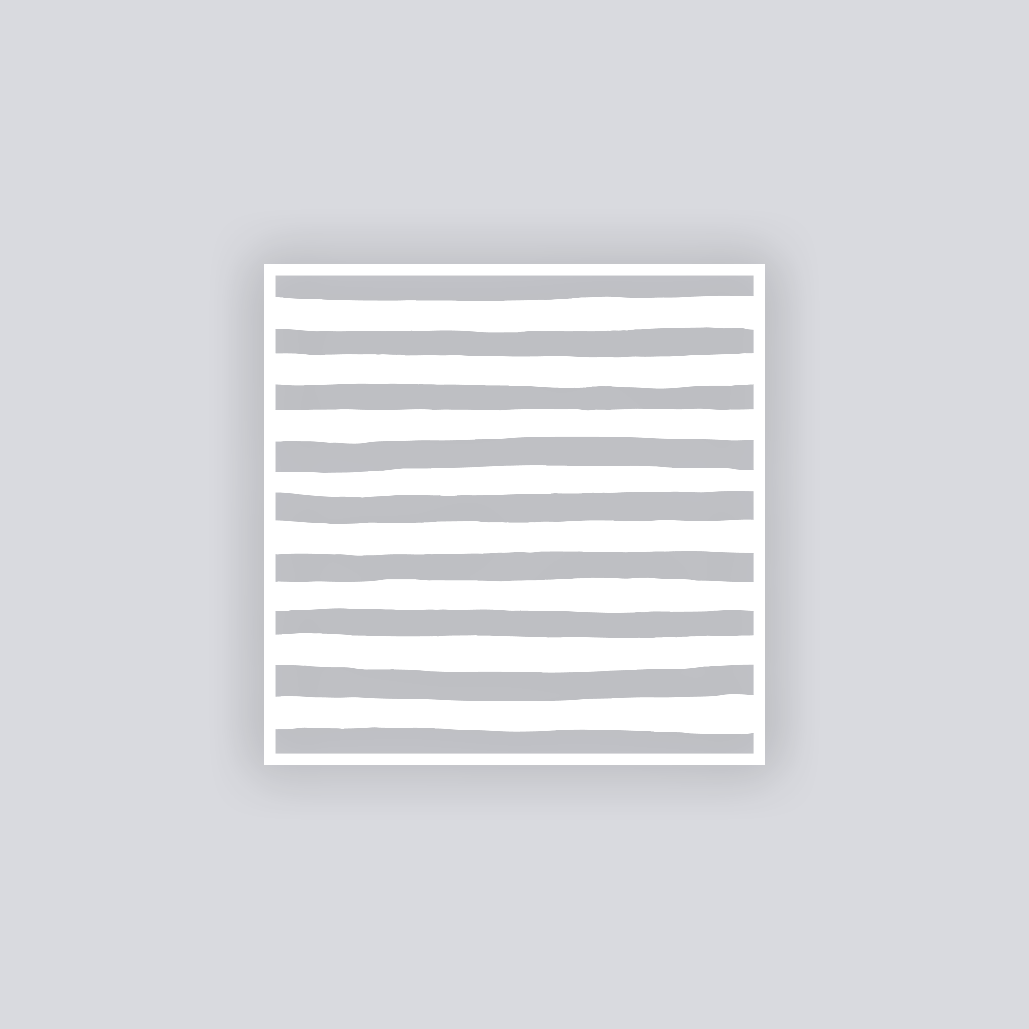 Doodle Stripes Square Clay Stencil