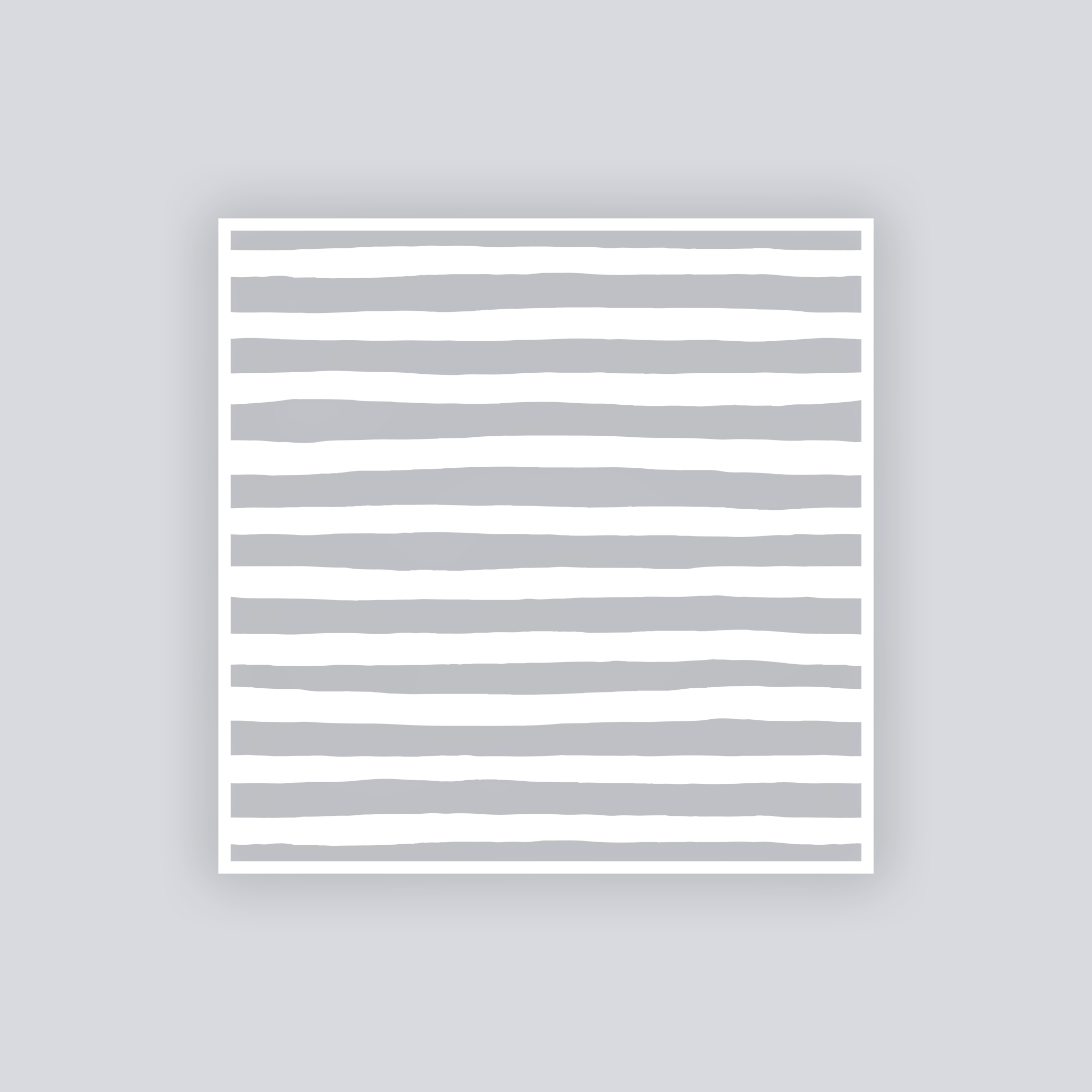 Doodle Stripes Square Clay Stencil