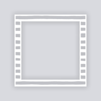 Doodle Stripes Square Rim Clay Stencil