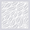 Feather Leaves Full Clay Stencil