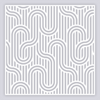 Mod Lines Full Clay Stencil