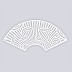 Mod Lines Lg Cup Clay Stencil