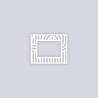 Mod Lines Rectangle Rim Clay Stencil