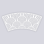 Groovy Loops Lg Cup Clay Stencil