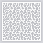 Gummy Hearts Full Clay Stencil