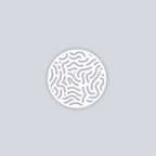 Maze Runner Circle Clay Stencil