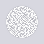 Maze Runner Circle Clay Stencil