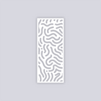 Maze Runner Rectangle Face Clay Stencil